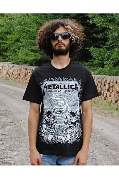 Metal Giyim Tricou Metallica-Black Album