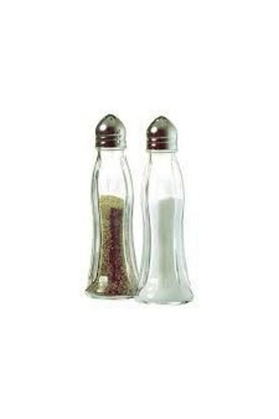 Paşabahçe Black&white Salt and Pepper Shakers
