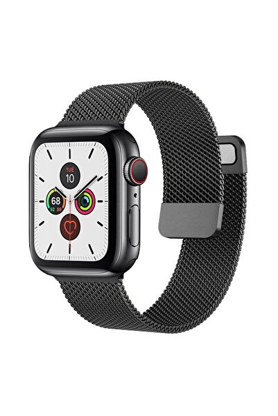 Alstrap Apple Watch Seri 2/3/4/5/6/7/8/se 38mm-40mm-41mm Uyumlu Milano Hasır ...