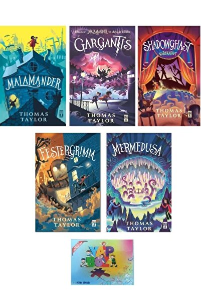 Timaş Yayınları Yapbozlu Malamander Gargantis Shadowghast Festergrimm Mermedu...