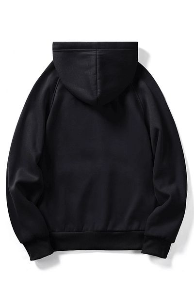 Deocept Hanorac oversize cu glugă unisex cu imprimeu de munte