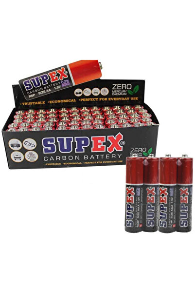 seyon 1.5v Aaa Çinko Karbon Ince Kumanda Pili 12'li