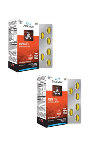 Zade Vital Aspir Yağı 60 Kapsül 2 Adet