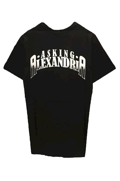 Pisa Art Unisex Rock Music Asking Alexandria Back Printed T-Shirt