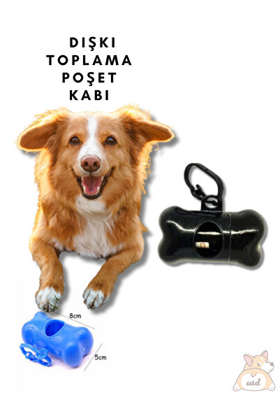 UTDpet Taşınabilir Kedi Köpek Kaka Poşeti Ve Taşıma Çantası Kemik Şekilli