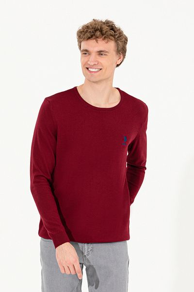 U.S. Polo Assn. БАЗА. POLO МЪЖКИ СПОРТЕН ТРИКОТАЖ SLIMFIT О-ДЕКО G081GL0TK.000.1629648 GTD