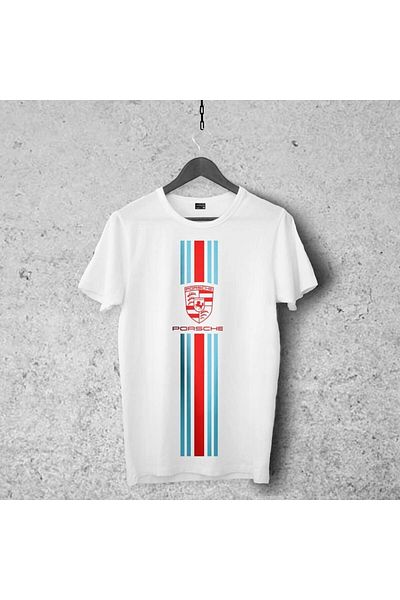 Pisa Art Μπλουζάκι Porsche Design 1, Unisex τυπωμένο μπλουζάκι υψηλής ποιότητας που δεν σπάει και δεν ξεθωριάζει
