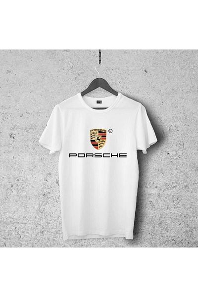 Pisa Art Μπλουζάκι Porche Designed 3, unisex Premium Quality Μπλουζάκι με στάμπα που δεν ξεφλουδίζει