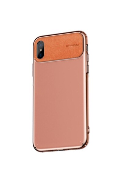 Baseus Comfortable Series Apple iPhone Xs Max uyumlu Kılıf Turuncu
