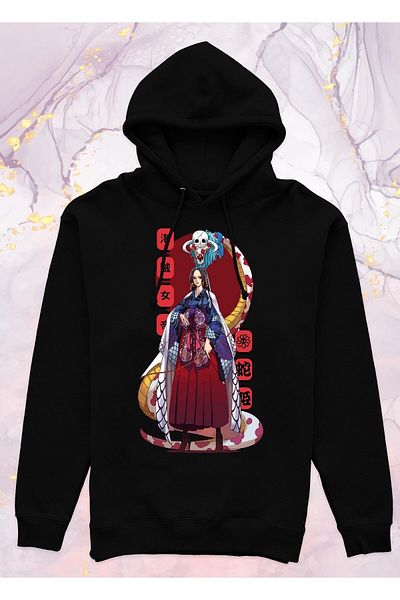 Pisa Art One Piece - Boa Hancock - Φούτερ με κουκούλα χωρίς τσέπη