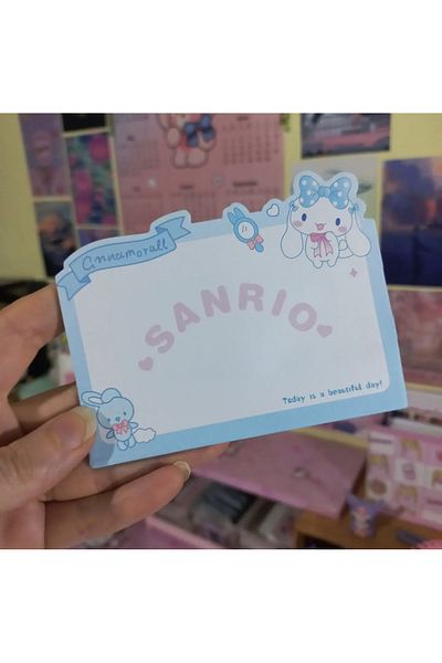 synshop Sanrio Kawai Cinnamoroll Post It Postit Sticky Note Paper Korean Japanese Stationery