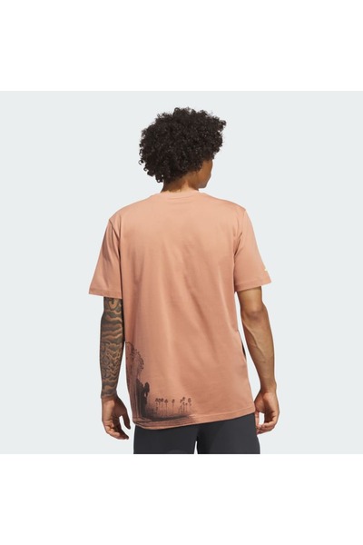 adidas Μπλουζάκι Sust Hoops - Χαλαρή εφαρμογή