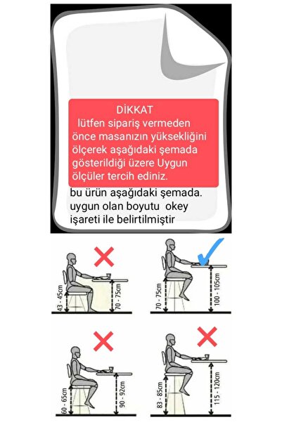 turgutsan mobilya Bar Taburesi 75 Cm Yukseklik [100 Cm Den Büyük Masalar Için Uygundur]