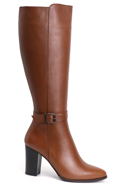 OZ DOROTHY Taba Kadın Deri Çizme