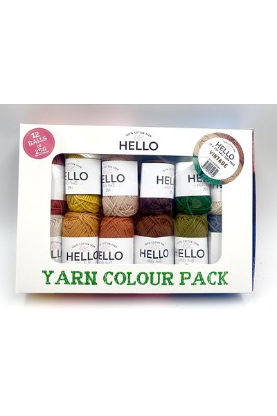 Hello 12 Thread Set - VINTAGE