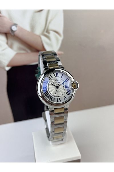 Hislon WOMEN'S CLASSIC WOMEN'S WRISTWATCH ROMAN NUMBER SAPPHIRE (NON-SCRATCH) GLASS
