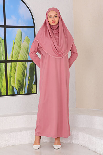 Bemol Women's Full Length Prayer Dress and 99 Pearl Prayer Beads