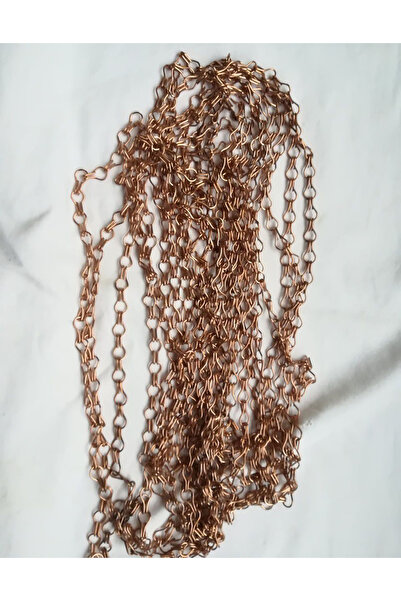 Etsylight Florasan Zinciri, Saksı Zinciri, Çiçeklik Zinciri, 1 metre - Bakır Renk