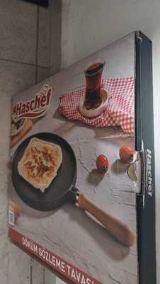 Müşteri fotoğrafı - HasChef Zümrüt Gözleme Tavası 34 cm