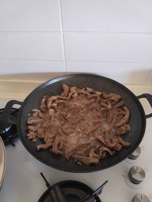 Müşteri fotoğrafı - HasChef Zümrüt Saç Kavurma 34 cm