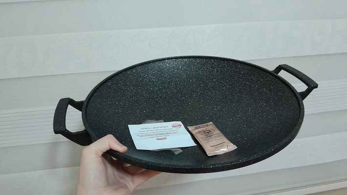 Müşteri fotoğrafı - HasChef Zümrüt Saç Kavurma 34 cm