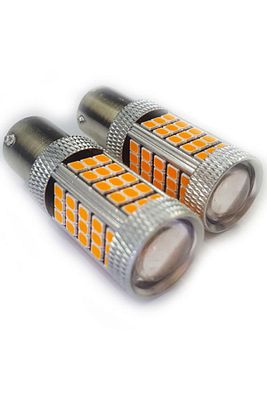 Premium P21w-1156-bau15s-9w 150* Tek Duy Led Sinyal Ampul Çapraz Tırnaklı ürün fotoğrafı