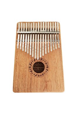 Kalimba K17ca Şifalı Mis Kokulu Kafur Ağacı Kokulu Kalimba ürün fotoğrafı