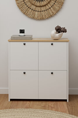 Beyaz Cube Ayakkabılık Country Ayakkabılık Cube Ayakkabılı ürün fotoğrafı