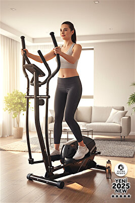 V-fit By Manyetik Eliptik Bisiklet (SESSİZ ÇALIŞIR, ELDEN NABIZ ÖLÇER) ürün fotoğrafı