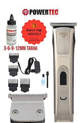 TR-558 Profesyonel Şarjlı Saç Sakal Ense Vücut Tıraş Makinesi ürün fotoğrafı