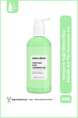 Karma Ve Yağlı Ciltlere Özel Salisilik Asit Yüz Temizleme Jeli 400 ML ürün fotoğrafı