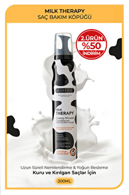Milk Therapy Saç Köpüğü 200 ml - Besleyici, Koruyucu Etki ürün fotoğrafı