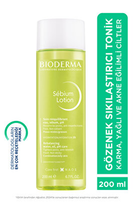 Sebium Lotion Salisilik Asit İçeren Gözenek Sıkılaştırıcı Siyah Nokta Karşıtı Arındırıcı Tonik 200ml ürün fotoğrafı