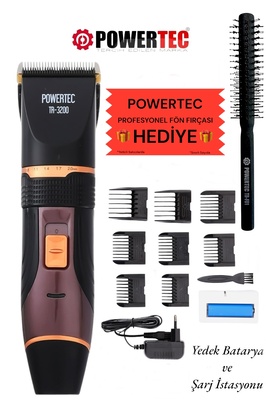 TR-3200 Profesyonel Şarjlı Saç Sakal Tıraş Makinesi ürün fotoğrafı