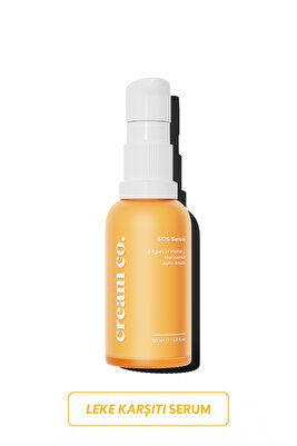 Leke Karşıtı Cilt Tonu Eşitleyici Aydınlatıcı C Vitamini Arbutin SOS Serum | Tüm Cilt Tipleri ürün fotoğrafı