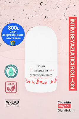 Intim Beyazlatıcı Roll On 50 ml Beyazlatıcı Koku, Mantar Önleyici Kaşıntı ve Tahrişe Karşı Etkili ürün fotoğrafı