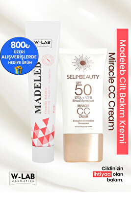 Madeleb Krem 40 ml Ve  Selin Beauty Cc Krem 50 ml Set ürün fotoğrafı