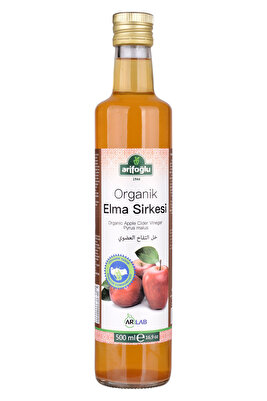 Organik Elma Sirkesi 500ml Doğal Fermantasyon ürün fotoğrafı