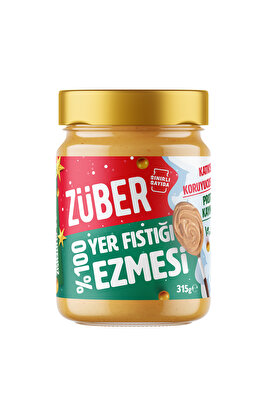 %100 Fıstık Ezmesi 315gr (Yılbaşı Özel Ambalaj) ürün fotoğrafı