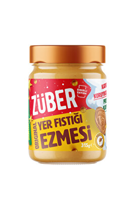 Original Fıstık Ezmesi (Bal İlaveli) 315 gr x 1 Adet (Yılbaşı Özel Ambalaj) ürün fotoğrafı