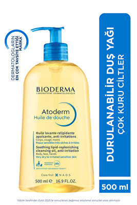 Atoderm Shower Oil Kuru Cilt Nemlendirici Besleyici Duş Yağı Niasinamid Bebek Çocuk Yetişkin 500 ml ürün fotoğrafı