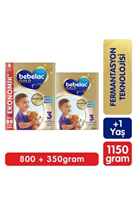 Gold 3 Çocuk Devam Sütü 1 Yaş+ 1150 Gr ürün fotoğrafı