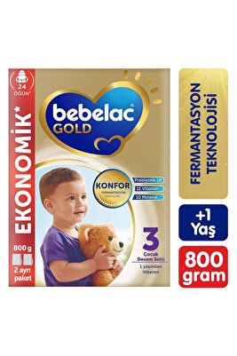 Gold Konfor 3 Devam Sütü 1 Yaş+ 800 Gr ürün fotoğrafı