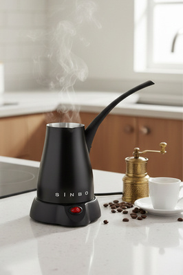 SCM-2960 Kablosuz Inox Elektrikli Cezve ürün fotoğrafı