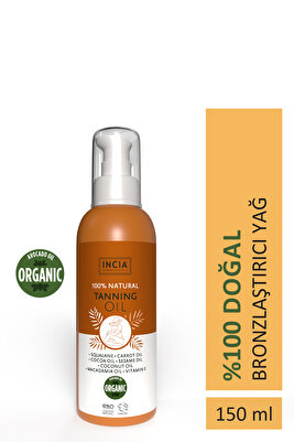 %100 Doğal Bronzlaştırıcı Yağ Organik Avokado Yağı Yoğun Bronzlaştırıcı Kakao Havuç Susam 150 ml ürün fotoğrafı