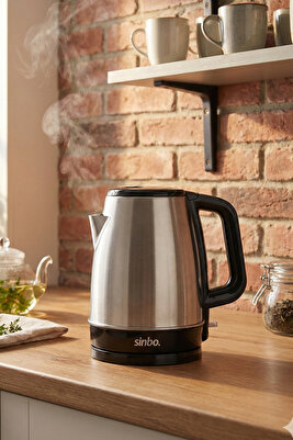 SK-7353 Çelik Su Isıtıcı Kettle ürün fotoğrafı