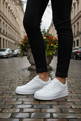 Beyaz Unisex Sneaker 14361 ürün fotoğrafı