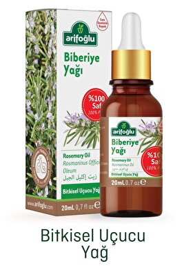 Biberiye Yağı 20ml %100 Saf Ve Doğal Rosemary Oil ürün fotoğrafı