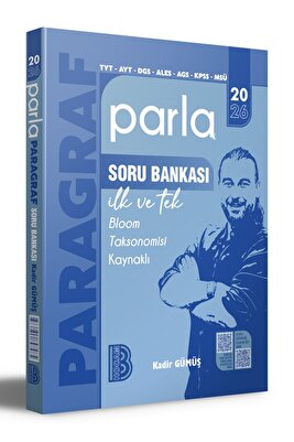 TYT- AYT- DGS- ALES- KPSS- MSÜ Parla Paragraf Soru Bankası ürün fotoğrafı
