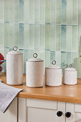 Lina 4'lü Vakumlu Kapaklı Baharatlık/baharat Takımı 377CSERI ürün fotoğrafı